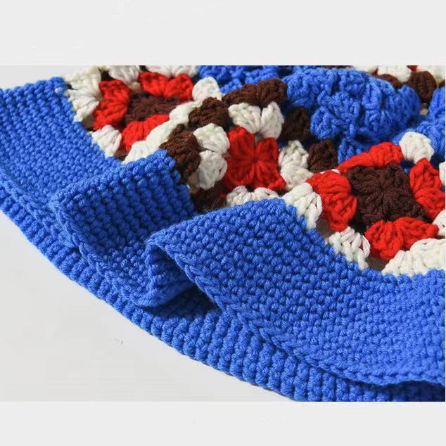 Crochet Hat Blue