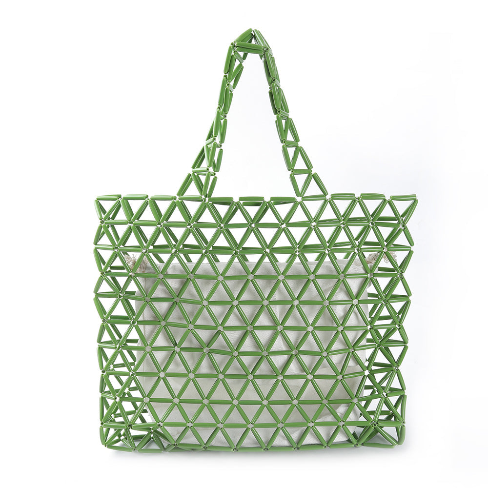 Green Matte Tote