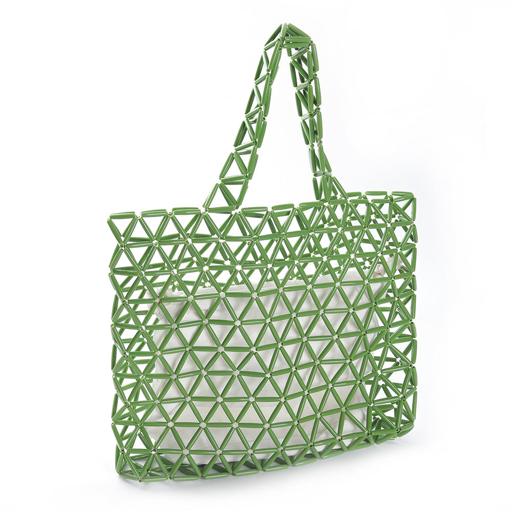 Green Matte Tote