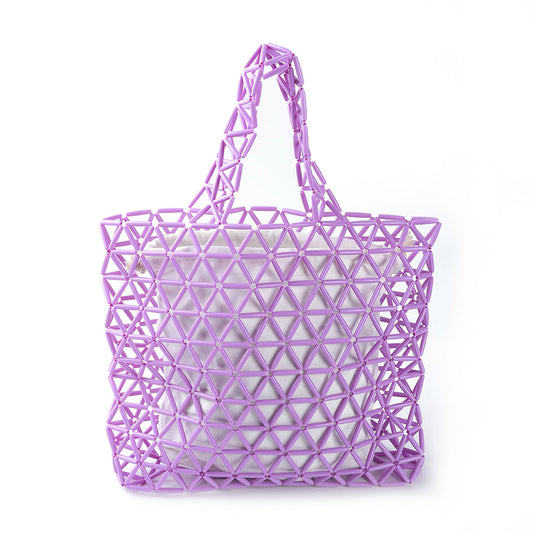 Purple Matte Tote