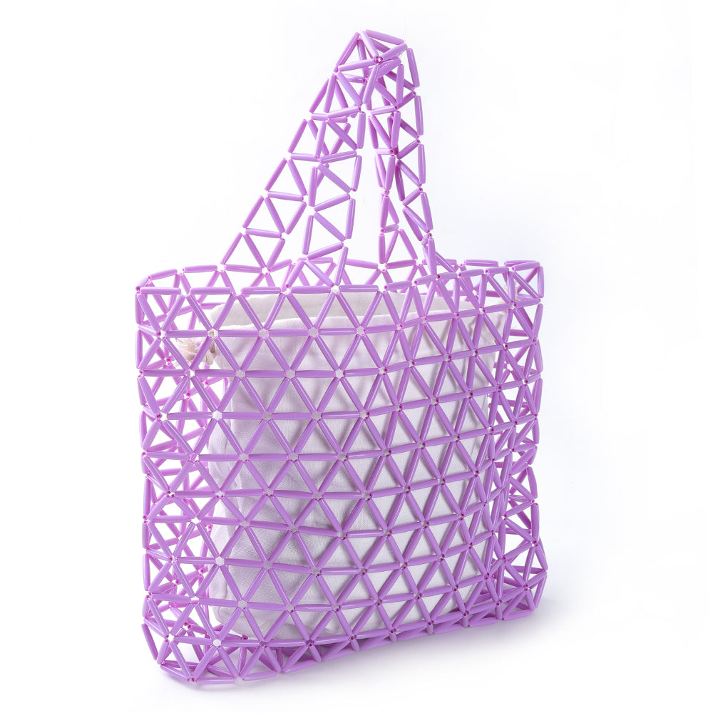 Purple Matte Tote