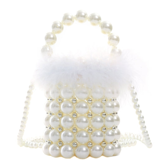 Pearl Furry Lace Bucket