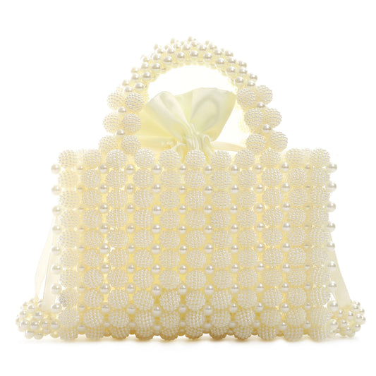 White Pearl Clutch