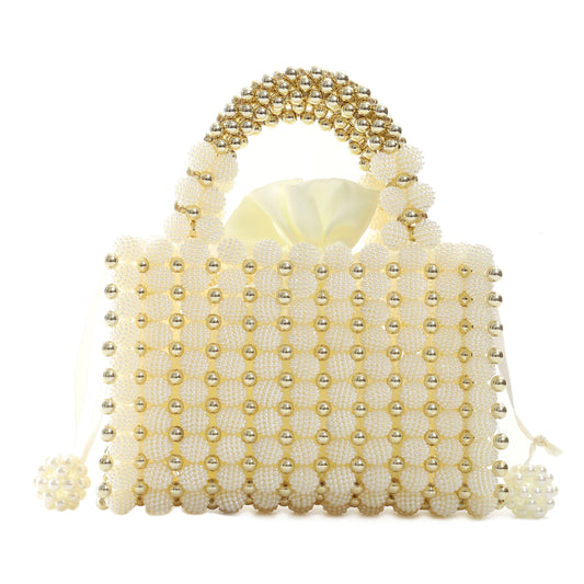 Gold Pearl Clutch