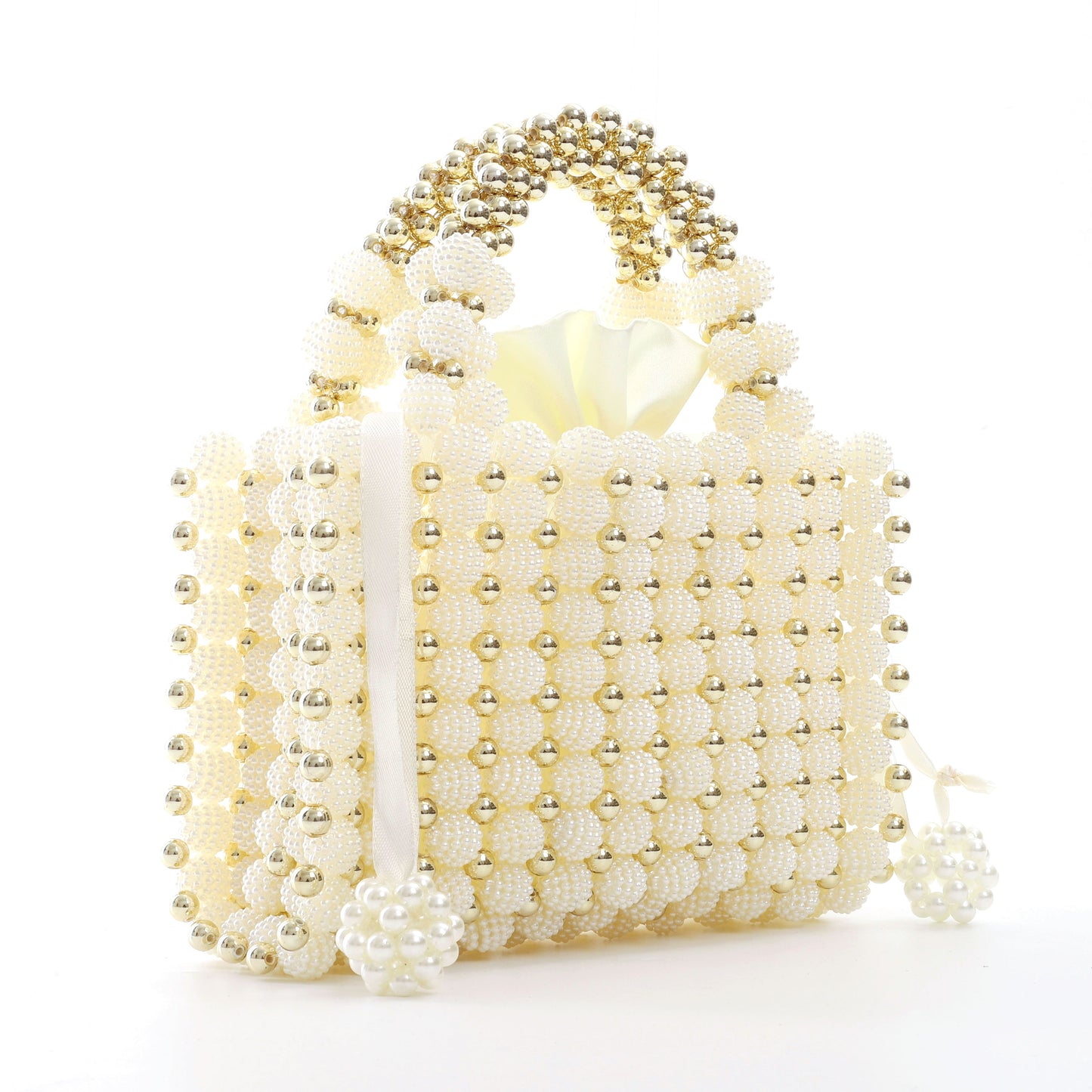 Gold Pearl Clutch