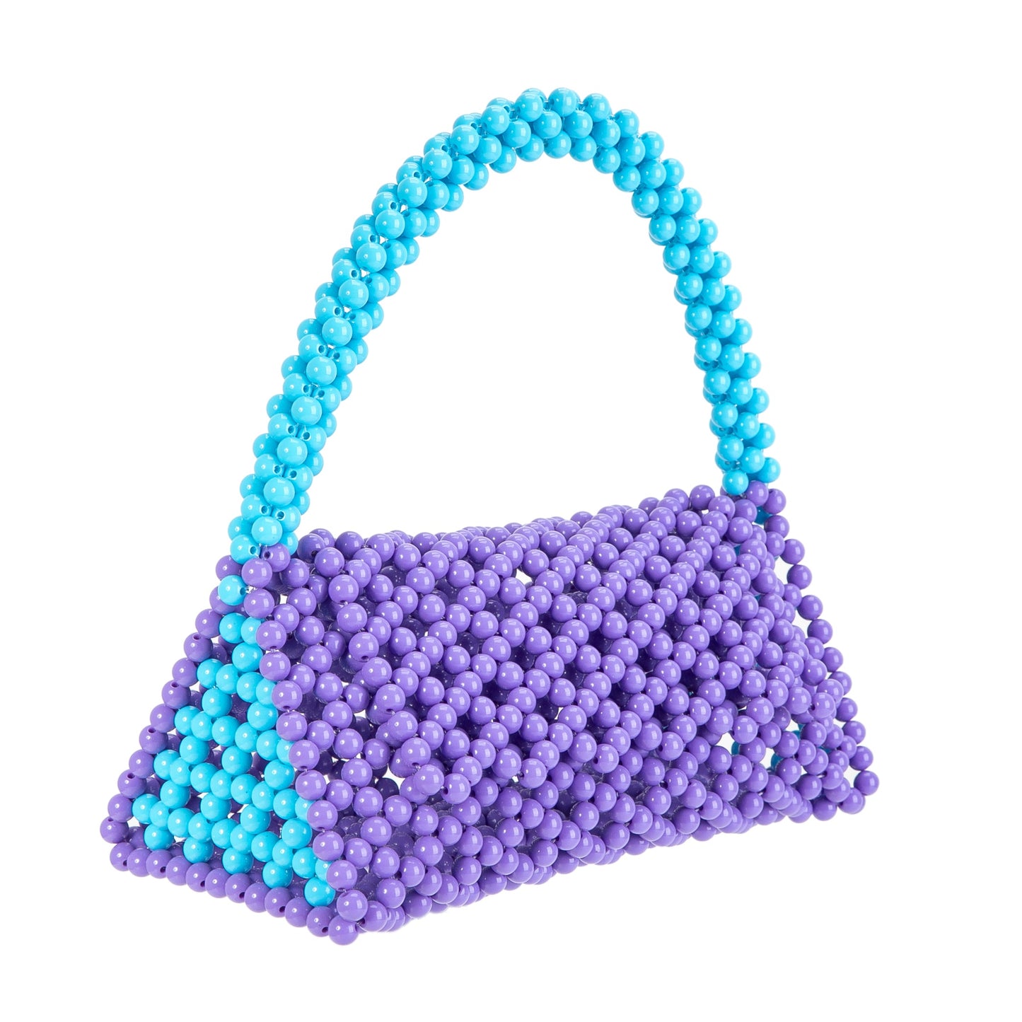 Blue&Purple Triangle Clutch