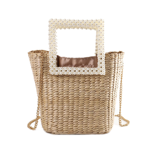 Grass Knitted Tote