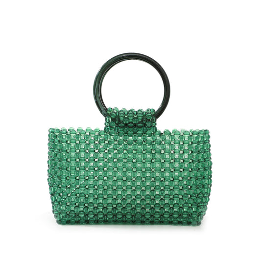 Green Transparent Tote