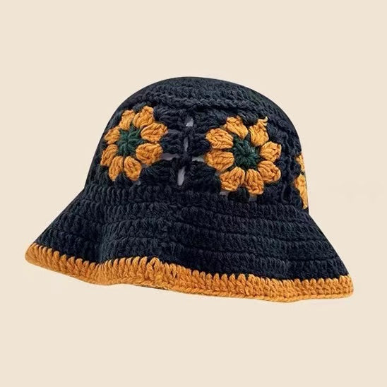 Crochet Hat Dark Blue