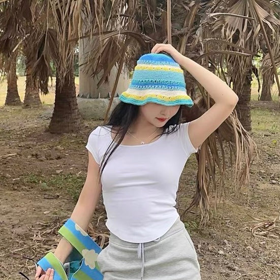 Striped Bucket Hat