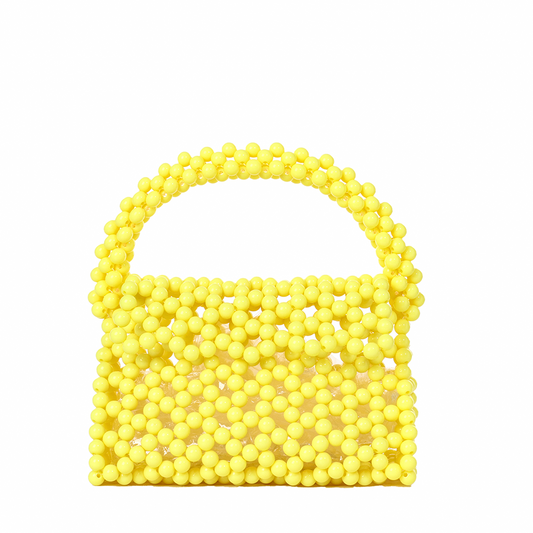 Yellow Triangle Clutch