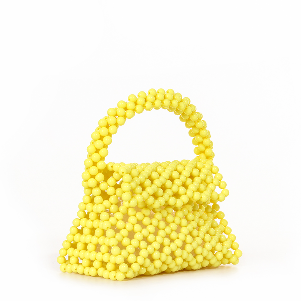 Yellow Triangle Clutch