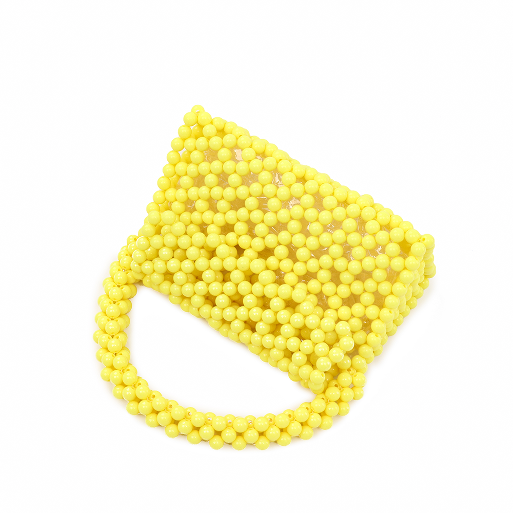 Yellow Triangle Clutch